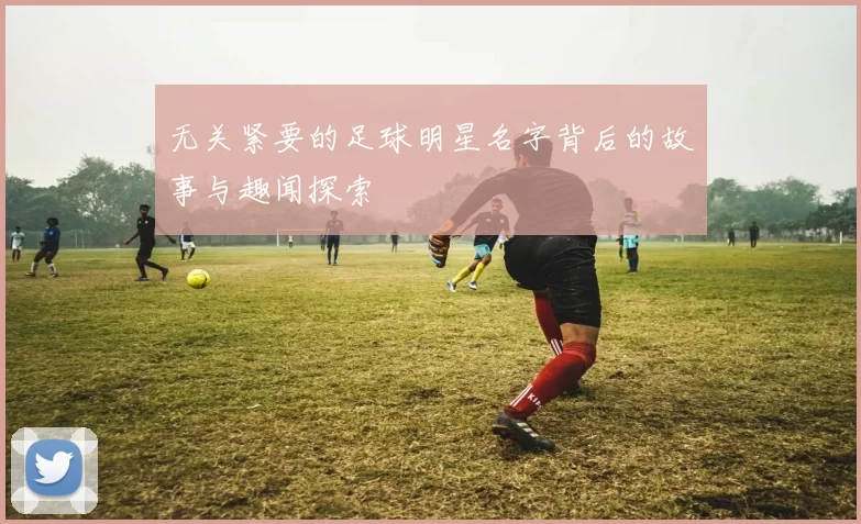 无关紧要的足球明星名字背后的故事与趣闻探索