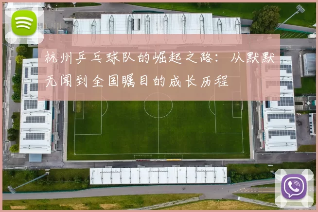 杭州乒乓球队的崛起之路：从默默无闻到全国瞩目的成长历程