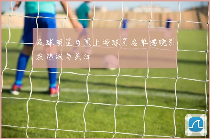 足球明星与黑上海球员名单揭晓引发热议与关注