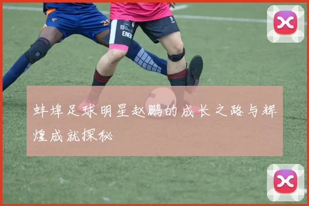 蚌埠足球明星赵鹏的成长之路与辉煌成就探秘