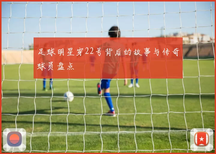 足球明星穿22号背后的故事与传奇球员盘点
